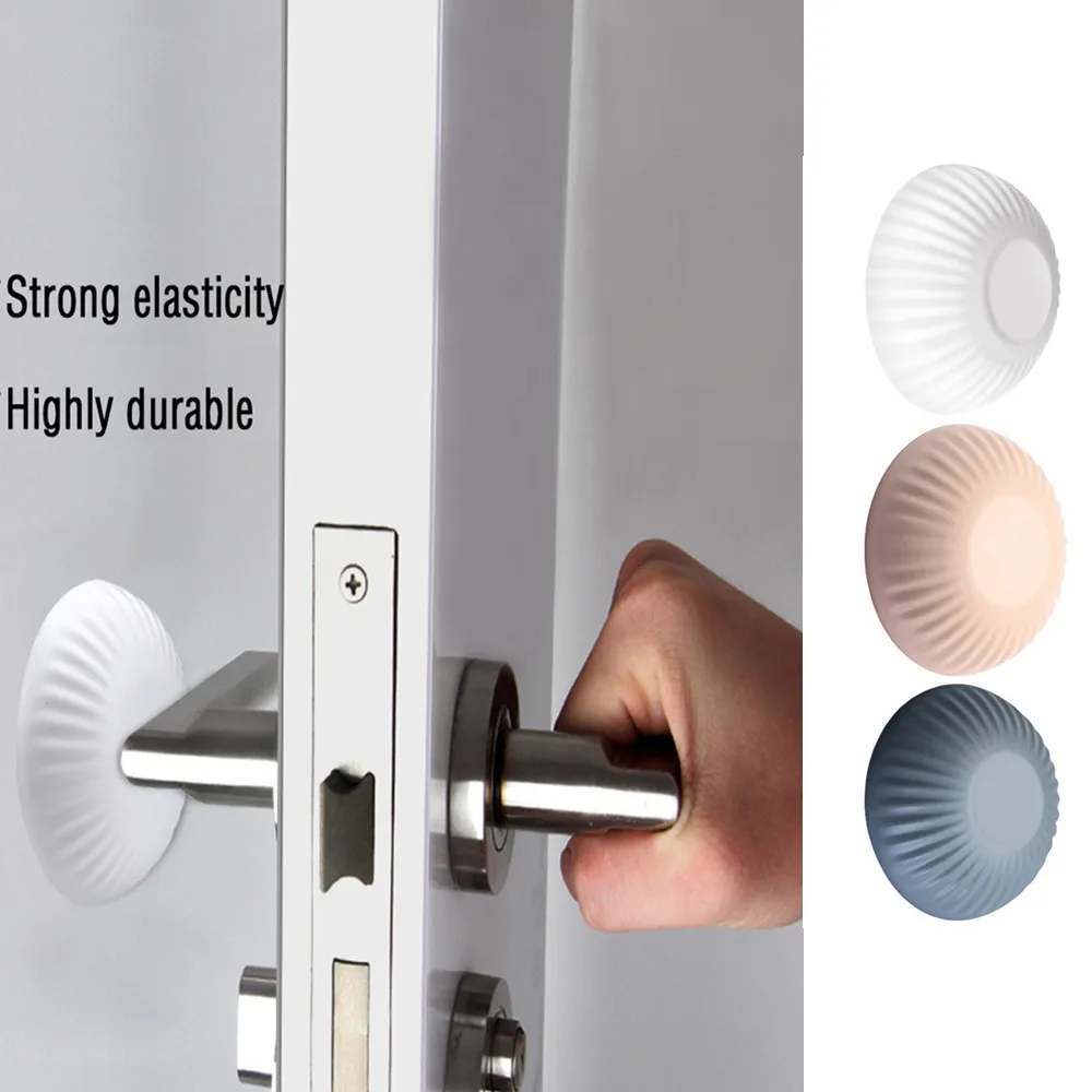 

Door Stopper Rubber Handle Bumpers Self Adhesive Deurstopper Protection Porte Pad Mute anti-collision sticker Wall Protector Pad