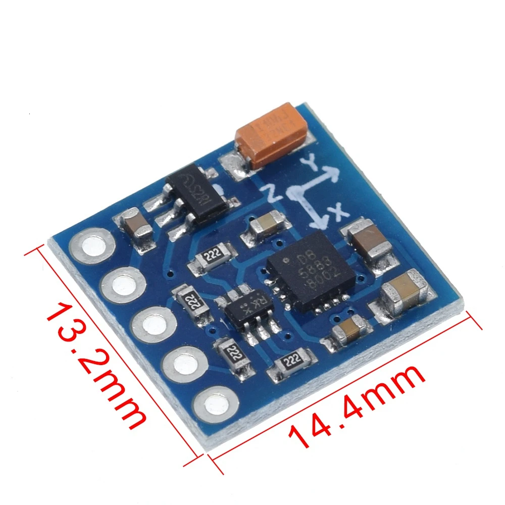 GY-271 HMC5883L 3V-5V переменного тока три 3 тройной оси Магнитный полевой Компас