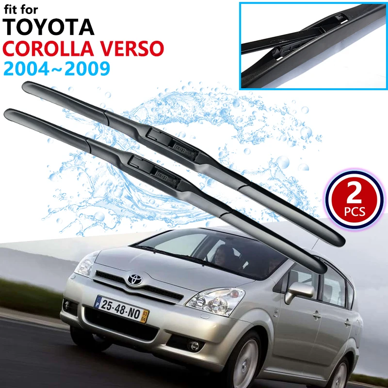 

Car Wiper Blade for Toyota Corolla Verso AR10 2004~2009 Front Windscreen Windshield Wipers 2005 2006 2007 2008 Car Accessories
