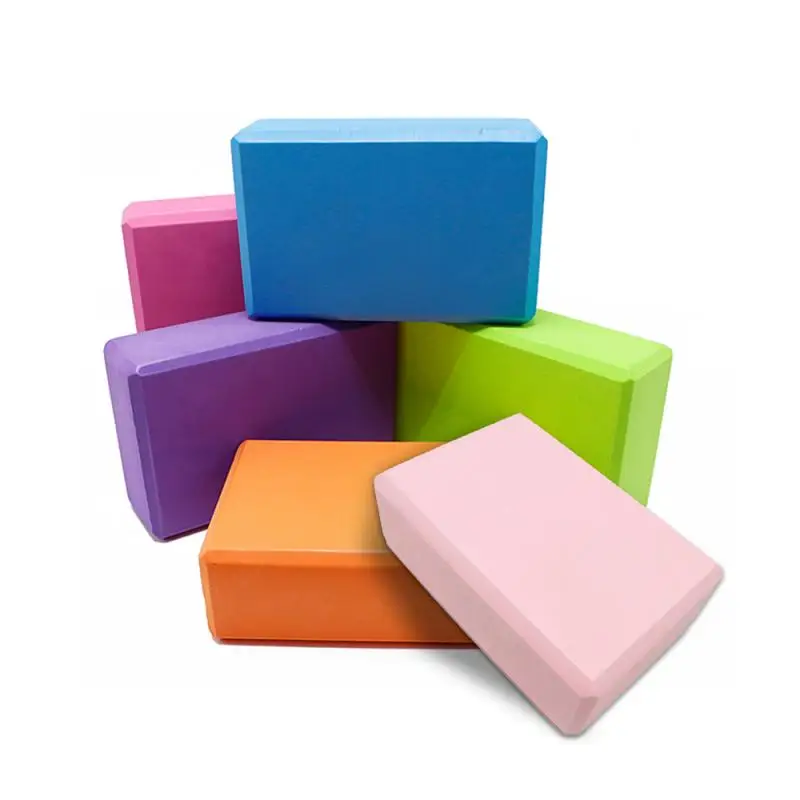 EVA Yoga Block Foam Brick Stretching Aid Gym Pilates Exercise Fitness Body Building Shaping Sport Training | Спорт и развлечения