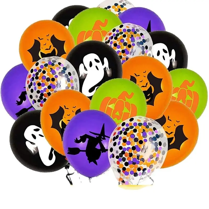 

Halloween Balloon Garland Kit Balloon Arch Kit DIY Big Skull Bat Foil Balloon Halloween Party Home Decoration