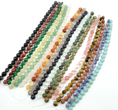 Натуральный камень бирюзовые кварцевые кристаллы Ляпис тигр ey опал круглые