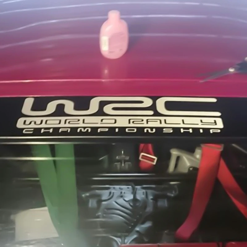 WRC Чемпионат мира по ралли гонки для автомобильного стайлинга светоотражающий