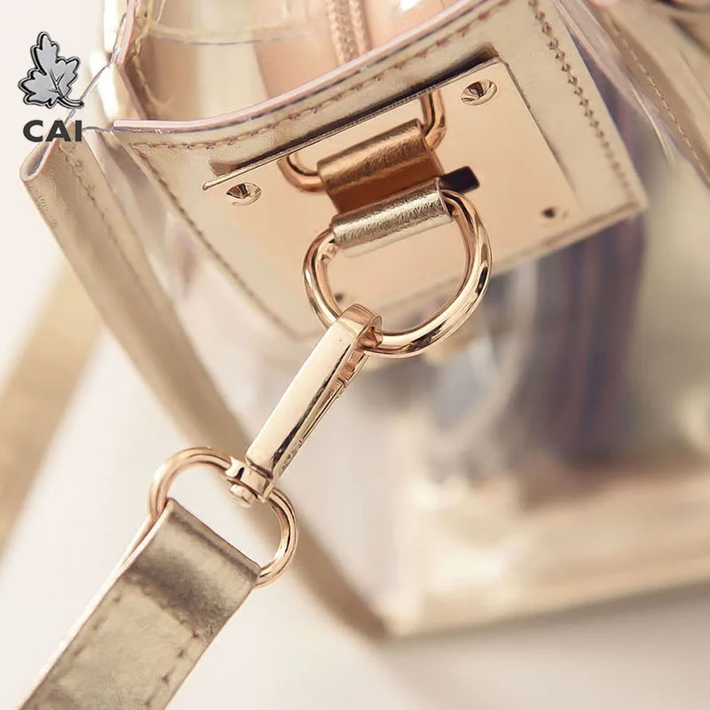 Fashion Transparent Women Shoulder Bags 2020 New Composite Bag for Female Shopping Wallet Phone Handbags High Quality