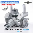 Двухтактные двигатели RCGF STINGER 70CC, модель Rc на бензине, двухтактный двигатель 70cc
