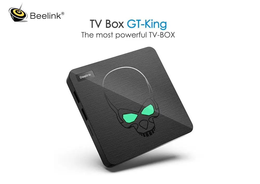 Beelink GT-King Android 9,0 четырехъядерный Bluetooth 4,1 tv BOX Amlogic S922X 4G/64G 2,4G+ 5G 1000M LAN Wifi USB 3,0 голосовой пульт дистанционного управления