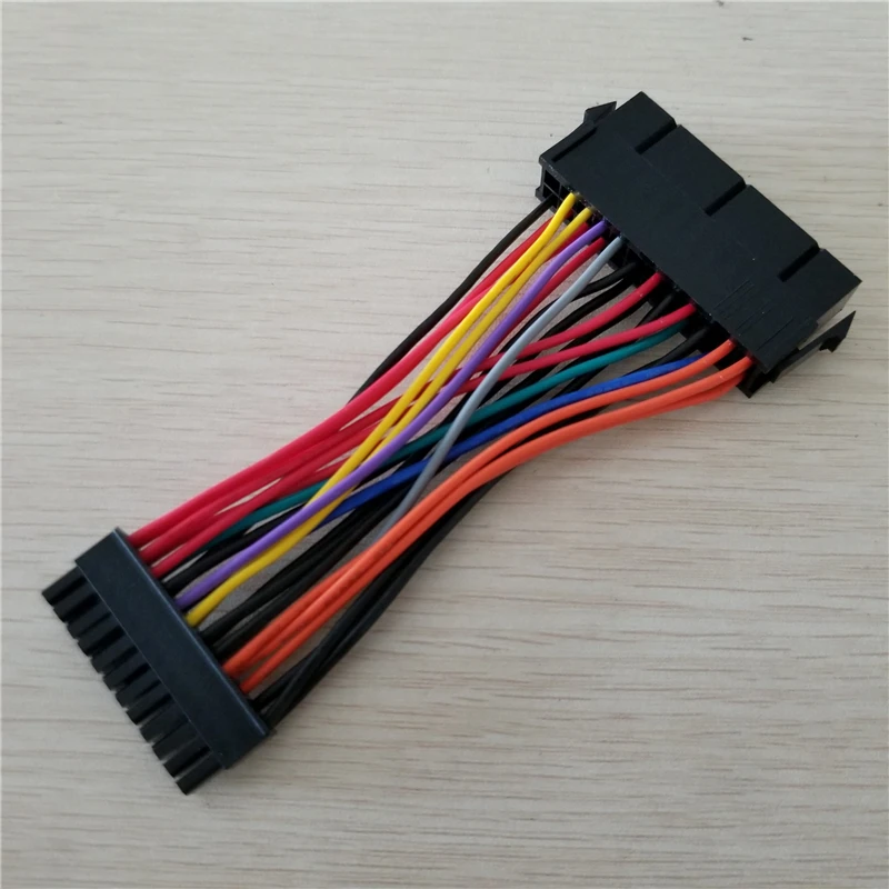 10 шт./лот новый стандарт ATX PSU 24 контактный разъем для Mini 24P внутренний адаптер