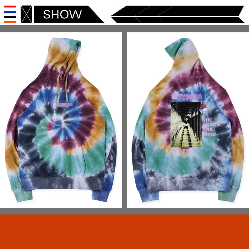 

Travisscott cactus Jack seasonal run tie dye Hoodie