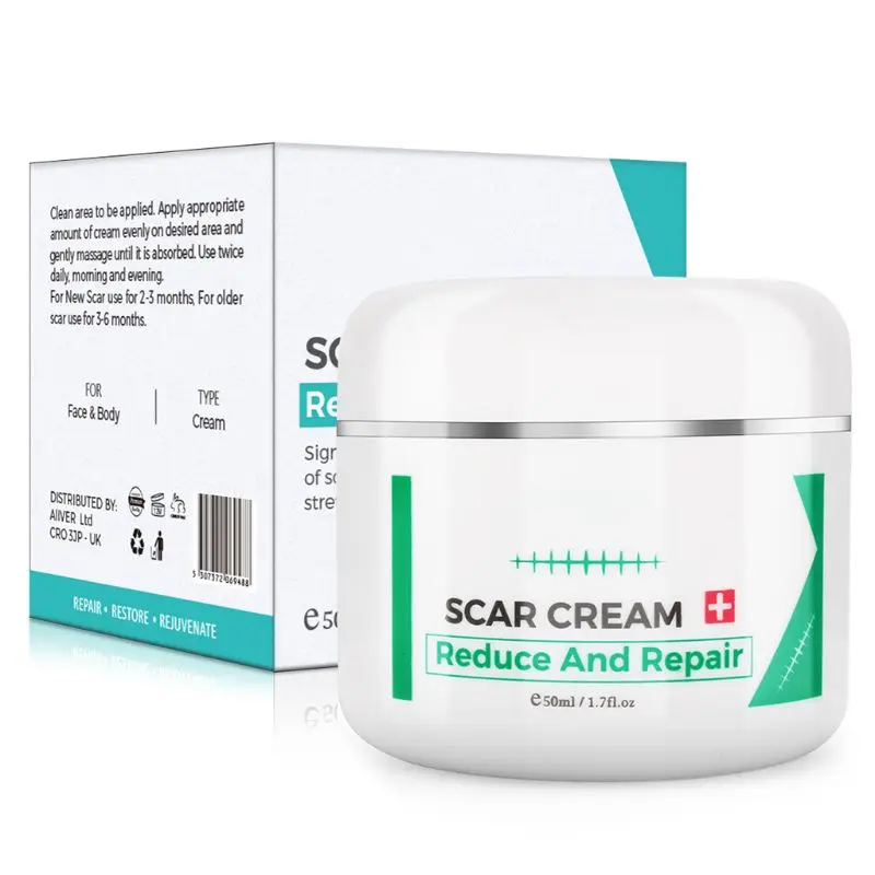 

50ml Scar Removal Cream Acne Treatment Stretch Marks Surgery Burning Repair Balm