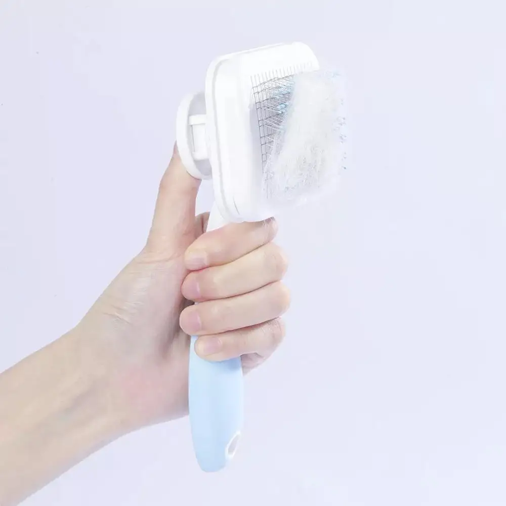 Xiaomi Mijia расческа для волос домашних животных с одной кнопкой удобная рукоятка 135