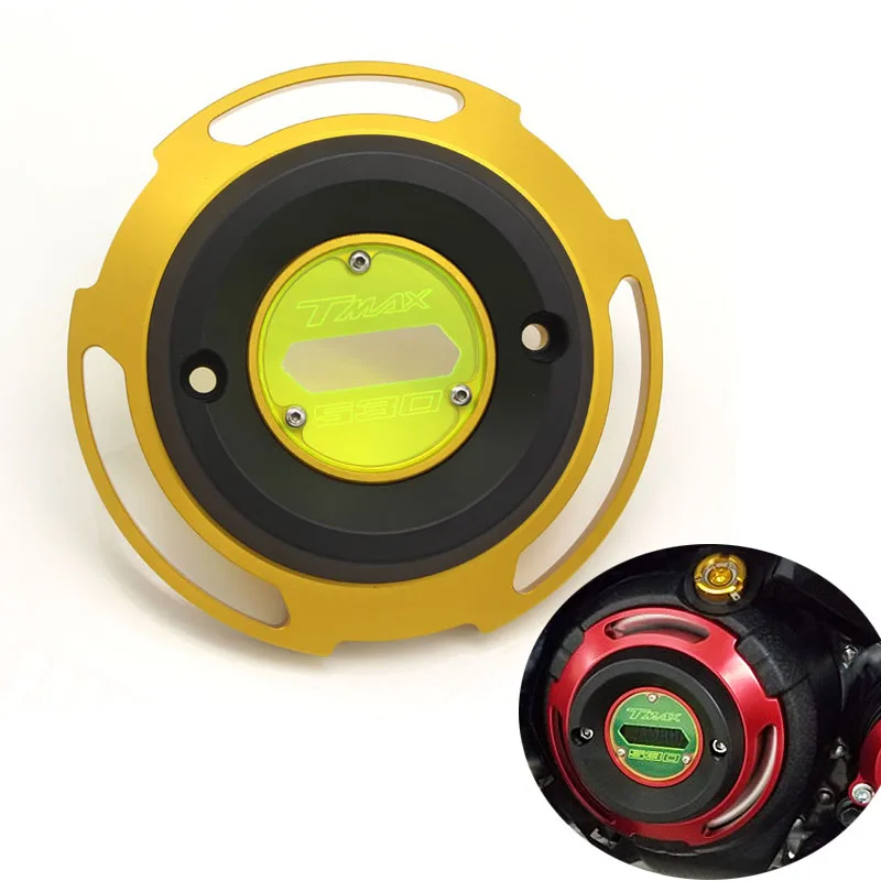 

For Yamaha Tmax 530 T-max 530SX 539DX 2017 2018 CNC Aluminum Engine Protective Stator Cover