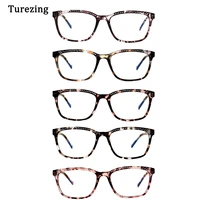 turezing 5 pack high quality blue light blocking computer glasses men and women ant uv hd reader diopter 1 02 03 04 0