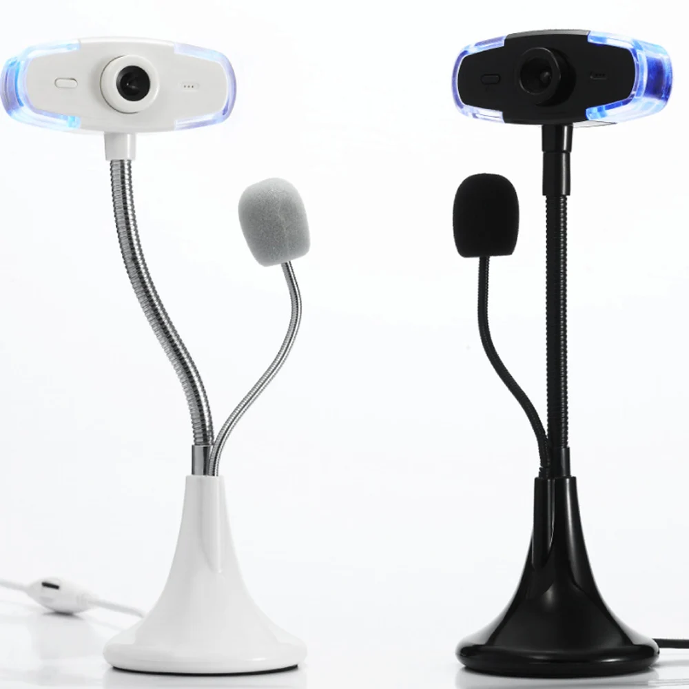 

USB Webcam HD 1080P web camera with Microphone web cam LED Light USB Cable Free Drive pc Web Camera for Desktop Laptop computer