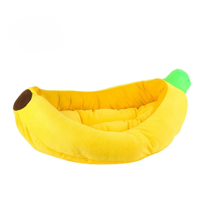 

Funny Banana Warm Durable Portable Pet Basket Kennel Cat Bed House Mat Puppy Cushion For Dog Chihuahua Accessories