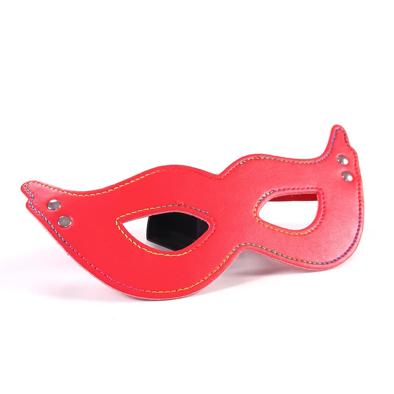 Повязка из кожи на глаза взрослые игры БДСМ флирт секс игрушки пикантная маска