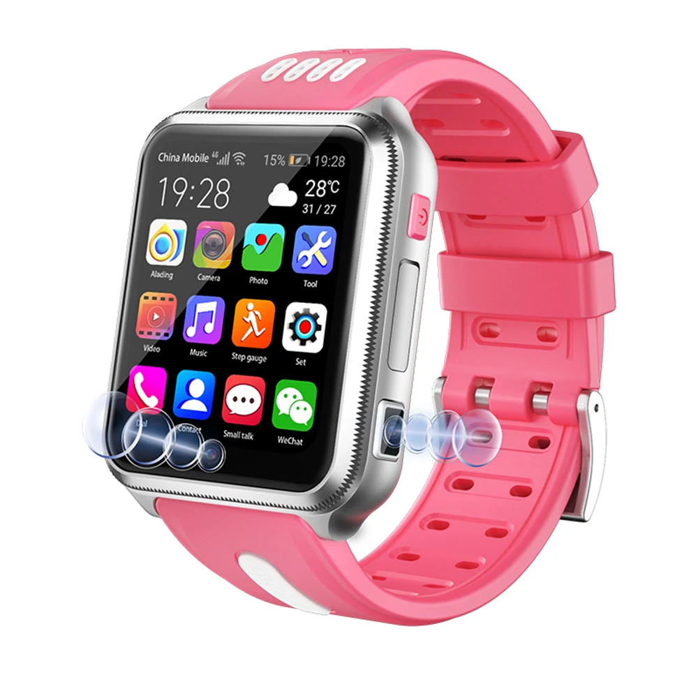 4G Смарт часы Android GPS Bluetooth WiFi экран 1 54 дюйма 1080 мАч большая батарея 4 Гб ядерный Чип