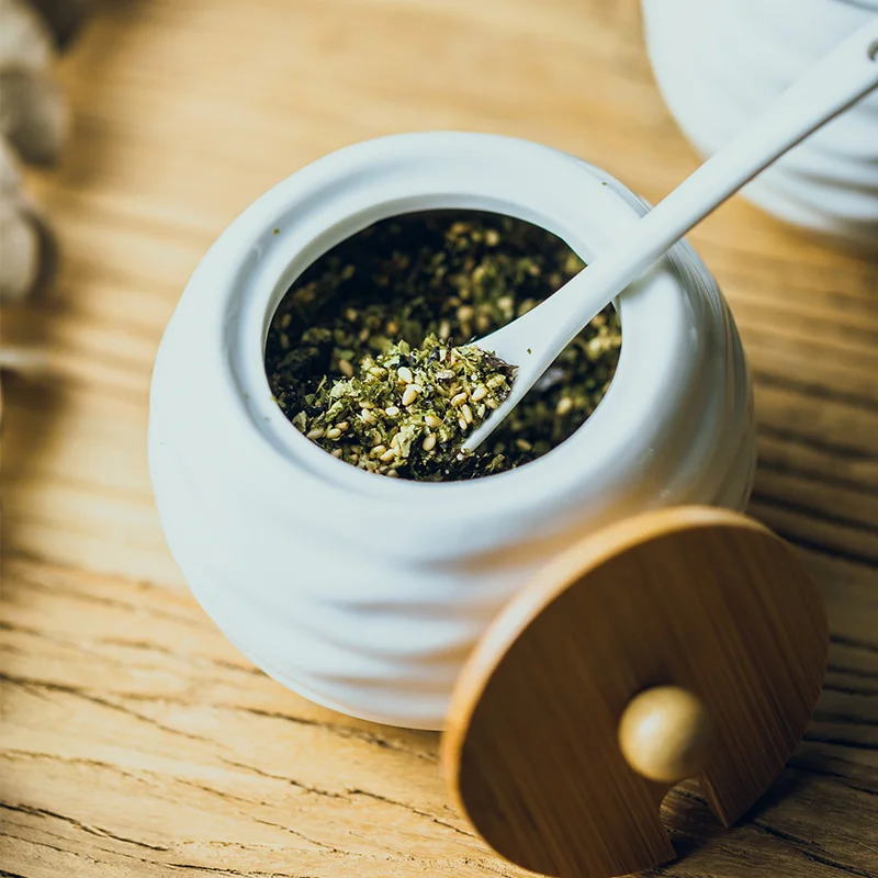 Стекло Rock дизайн сахарница Кухня набор с керамическим покрытием для соли и