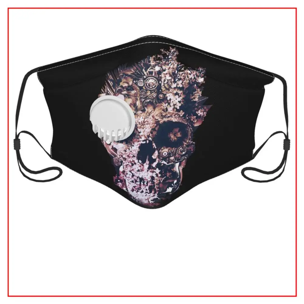 

Kids Men Women Face Mask METAMORPHOSIS LIGHT SKULL Fishing Breathing Fashion Bike Facemasks for Virus Protection Mask with