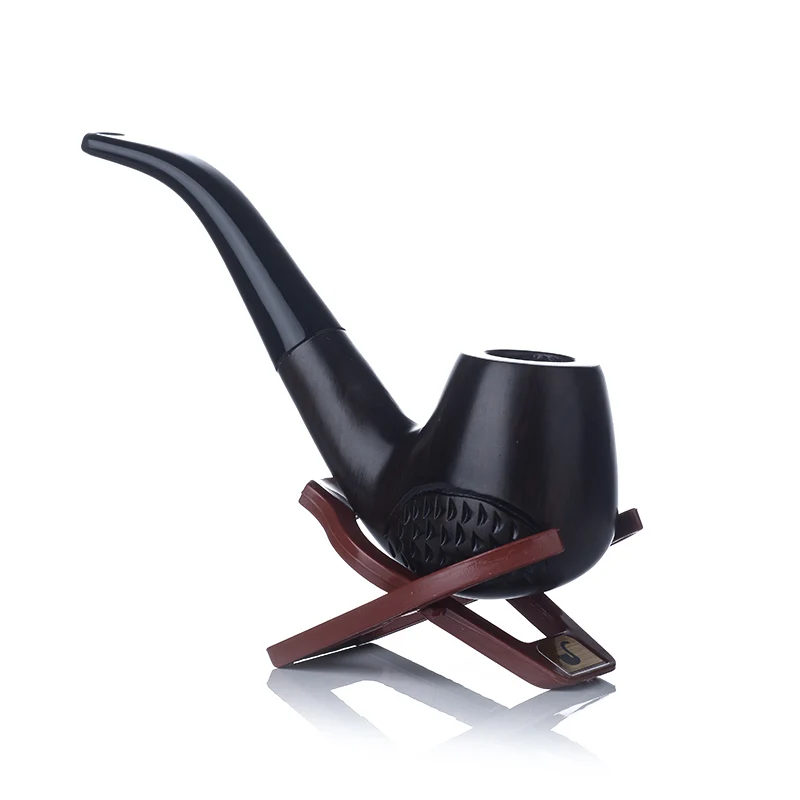 Деревянный курительный набор черное дерево искусственное с аксессуарами для