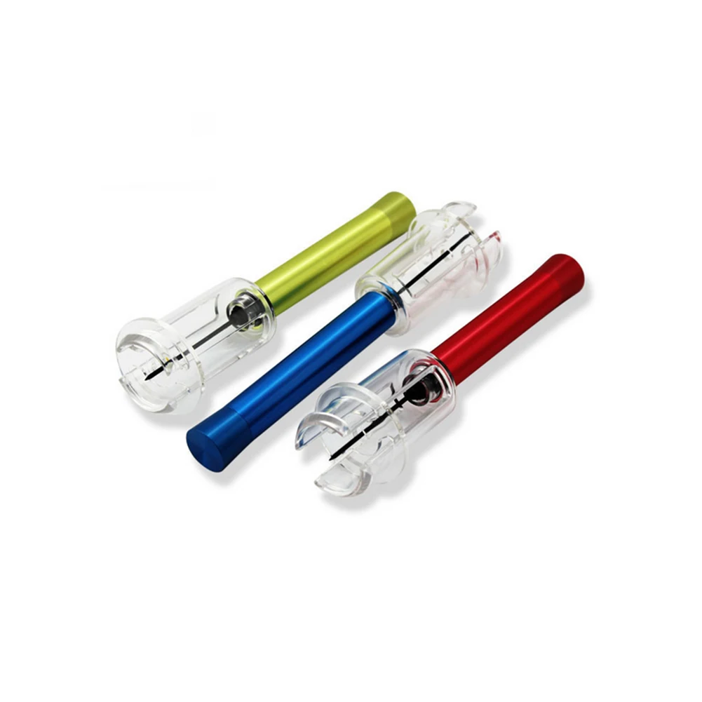 

Wine Air Pressure Pump Bottle Opener Foil Cutter Wine Pump Cork Remover Screw Out Tool Great For Wine Lovers (Royal Blue)