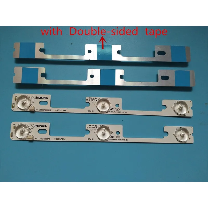 4 шт./лот новая и оригинальная Светодиодная лента для Konka LED32F2300NE LED32F2300FX 35017946 35017948 6