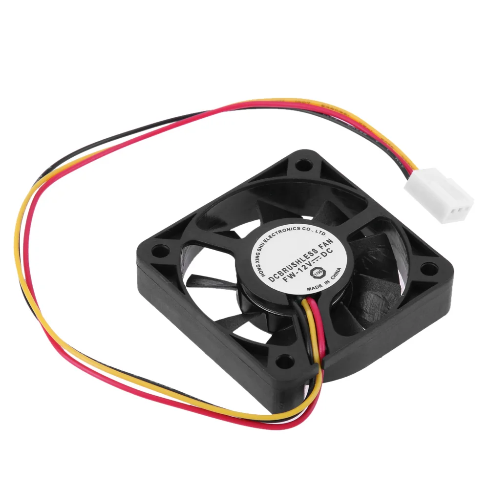 1/2/5 шт 3Pin Процессор охлаждающий вентилятор Cooler радиаторы радиатор работающего на
