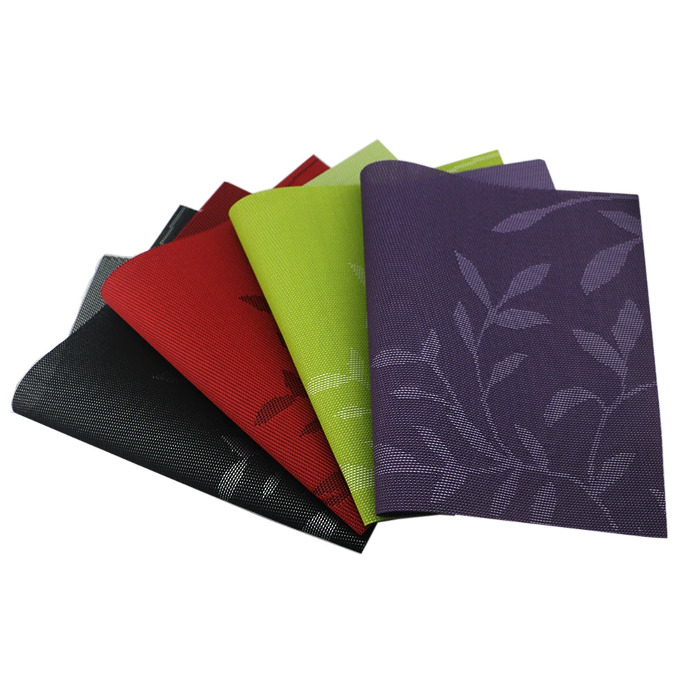 Модные столовые приборы с черными листьями кухонные аксессуары нескользящая