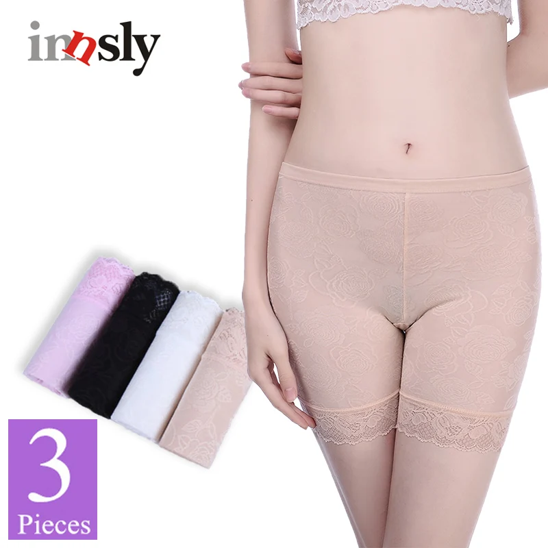 3 шт./компл. защитные короткие брюки под юбку для женщин Трусы шорты мальчиков