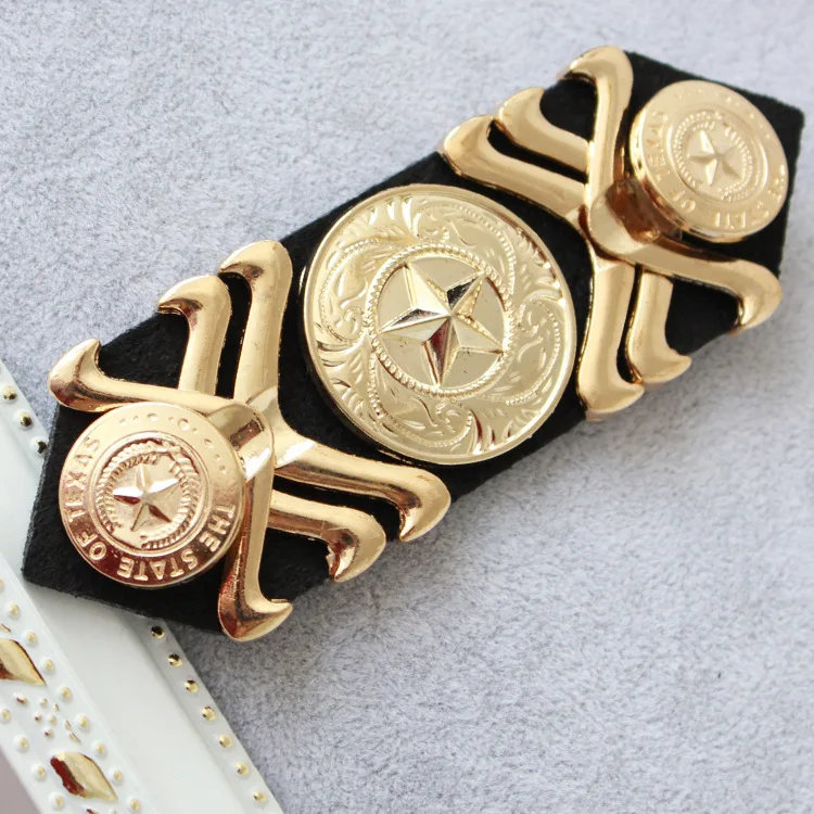 

DIY one piece breastpin tassels shoulder board Epaulet metal patches for clothing QR-2585