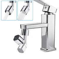 universal splash filter faucet 720%c2%b0 rotate spray head tap flexible durable faucet extender adapter kitchen accessories nozzle