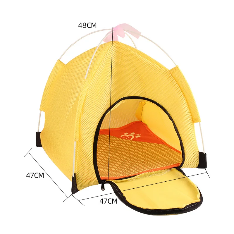 В качестве палатки для домашних питомцев внутри помещения можно отклеить и