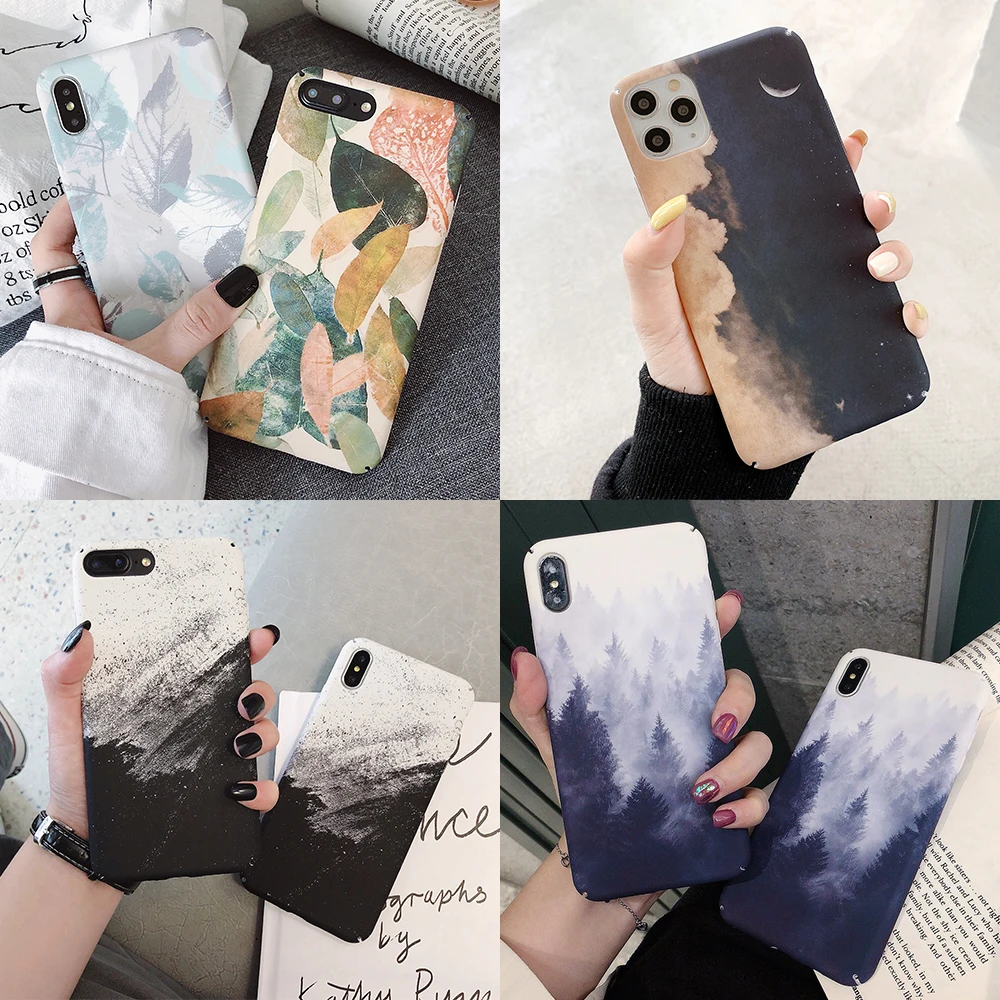 Жесткий чехол из поликарбоната для iPhone 12 11 Pro Max Mini XS XR 7 8 Plus Huawei P30 P20 P40 Lite Mate 20 P Smart