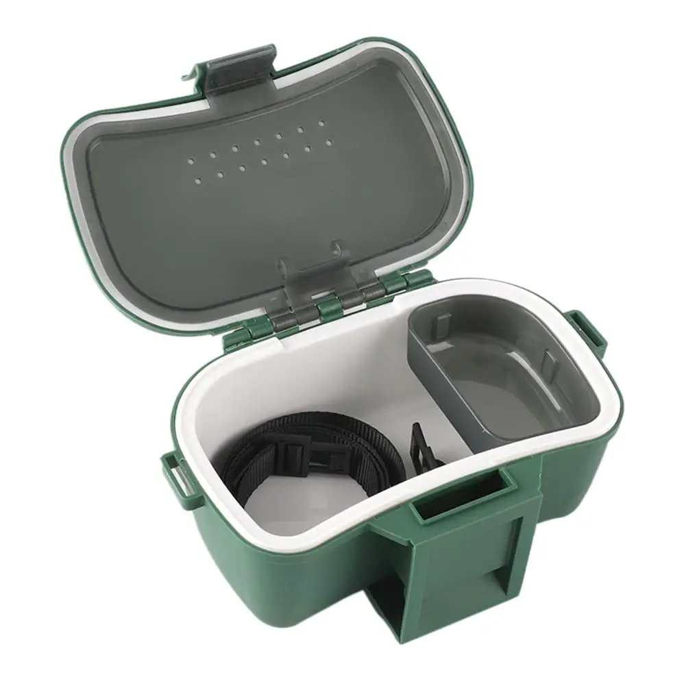 Изолированный держатель для приманки многофункциональный ящик хранения дышащий