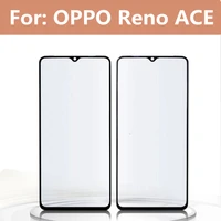 black 6 5 inch for oppo reno ace pclm10 front touch screen glass outer lens replacement no cable