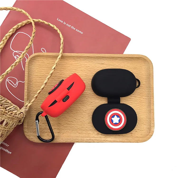 Чехол для наушников Marvel с крючком Xiaomi MI Redmi AirDots Airdots3 TWS Bluetooth наушники