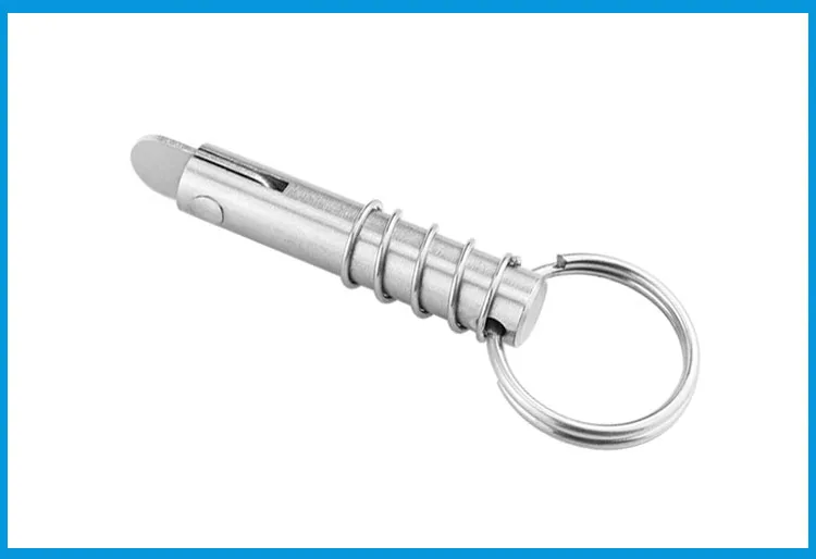 

2PCS M10*50mm Marine grade stainless steel 316 Boat Quick Release Pin Marine Hardware Deck Hinge Replacement Accessories