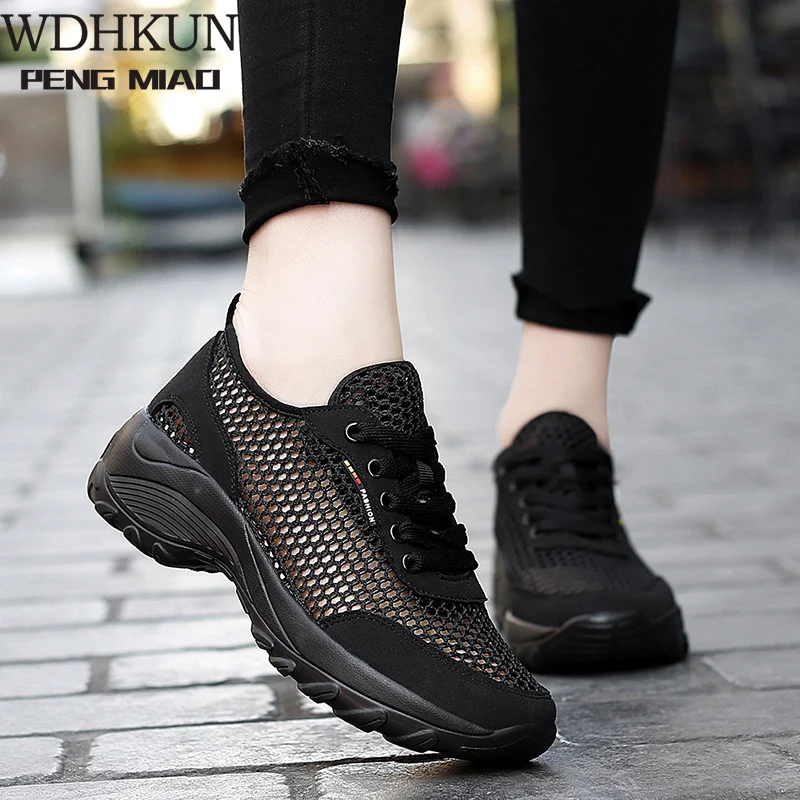 

Women Casual Shoes Fashion Breathable Walk Mesh Flat Shoes Lady Sneakers Women Tenis Feminino Gym Shoes Lady Comfortable Shoes