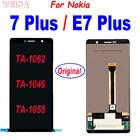 ЖК-дисплей 6,0 дюйма для Nokia 7 Plus TA-1062 TA-1046 TA-1055, ЖК-дисплей с сенсорным экраном и дигитайзером в сборе для Nokia E7 Plus, ЖК-экран