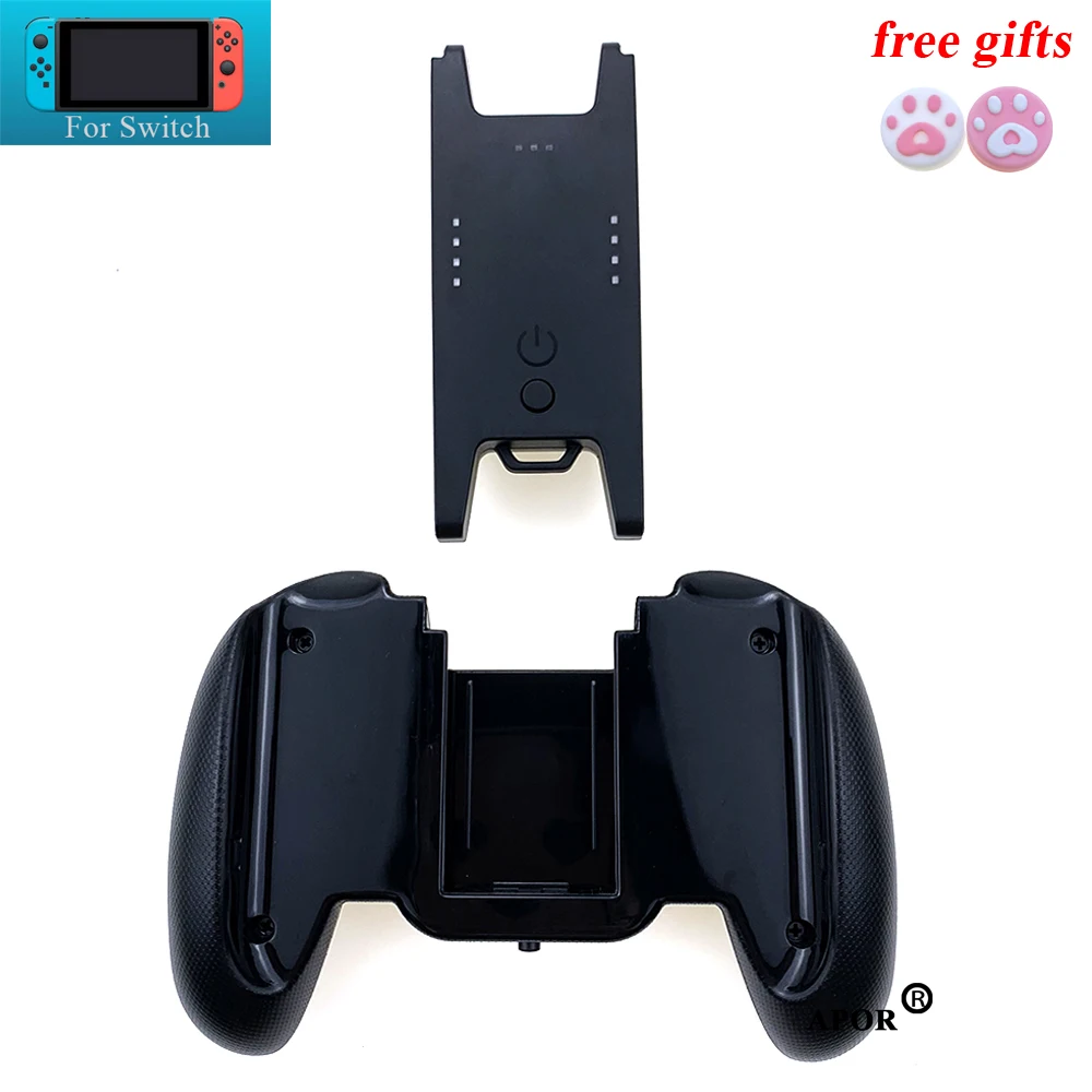 Newest 900Mah Charging Battery Grip for Nintend Switch NS Joy-Con Power Bank Controller Charger Stand Holder Grip