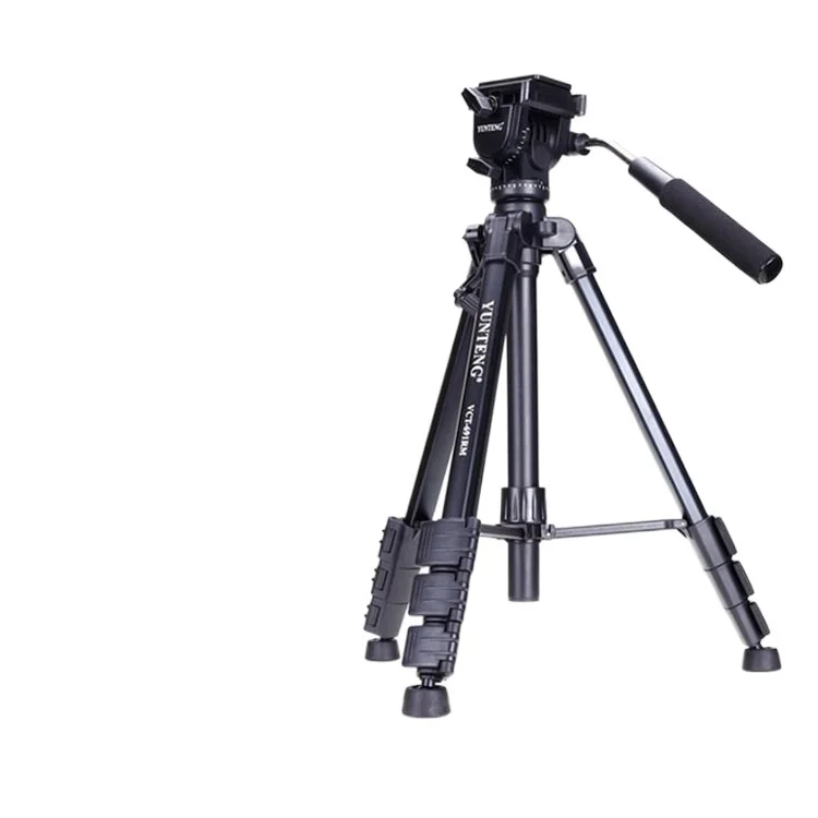 

691 SLR camera tripod hydraulic damping cloud is suitable for Canon camera live angle