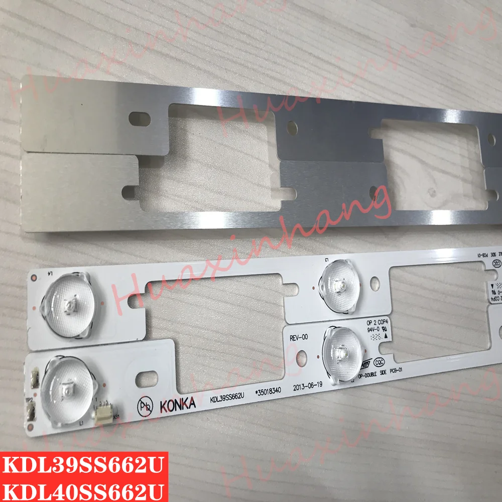 100 штук для Konka 39 дюймов ТВ KDL39SS662U 35018339 40 KDL40SS662U 35019864 327 мм 6V |