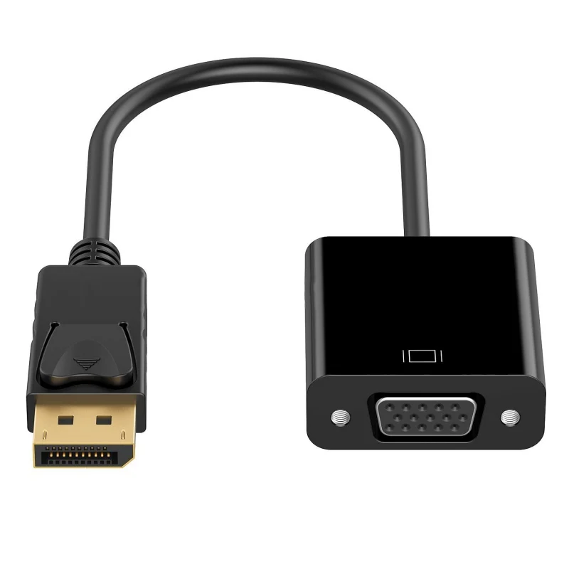 Переходник dp vga с портом отображения штырь гнездо|Кабели VGA| |