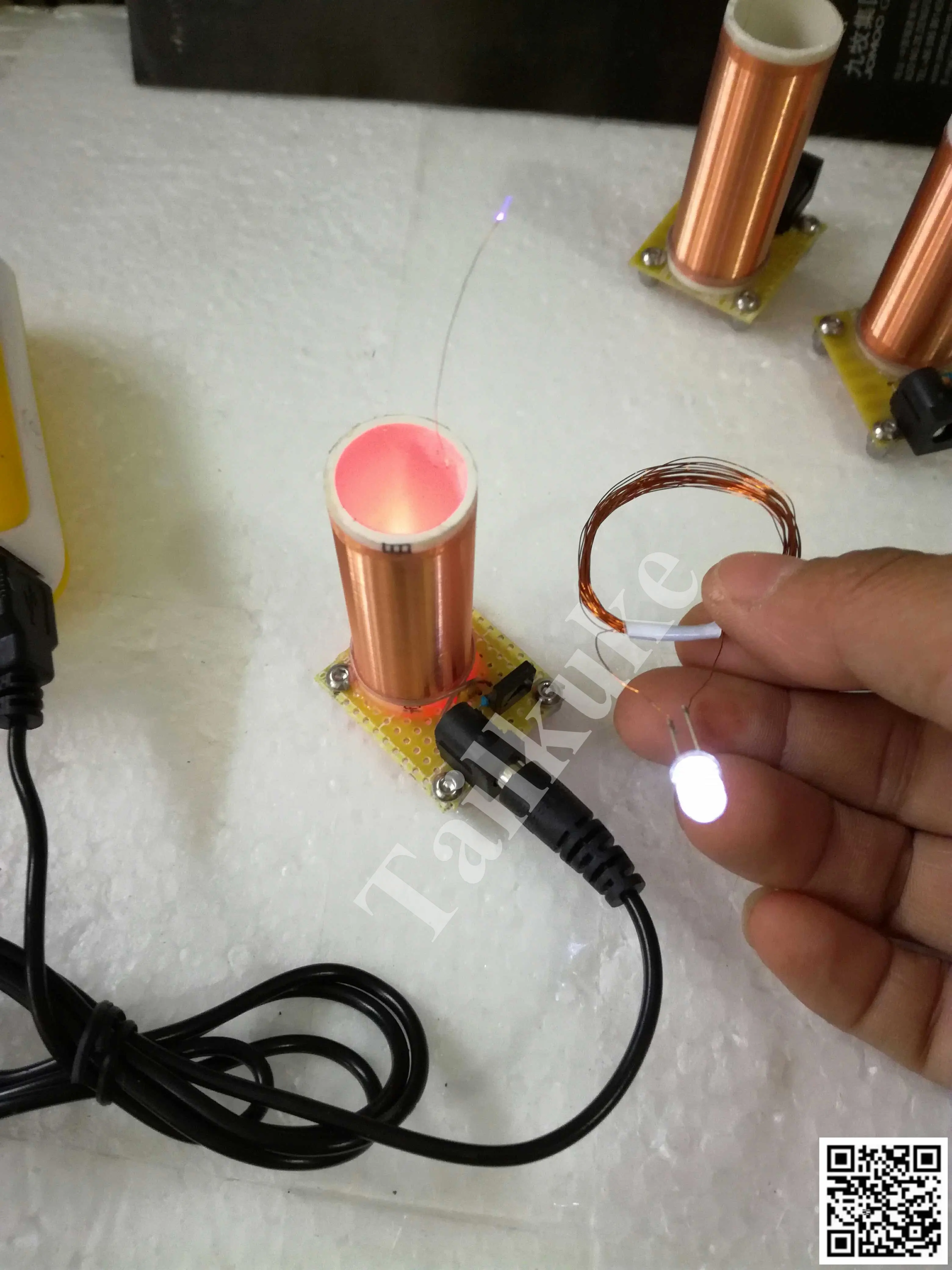 Катушка Tesla 5v Usb Power Supply Electronic Production DIY|Запчасти для кондиционера| |
