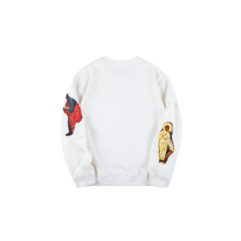 

Jesus Is King Loose Hoodies Men Women 1:1 Best Quality Letter glue Oversized S-XL Sweatshirt Hoodies O-Neck Top Pullover