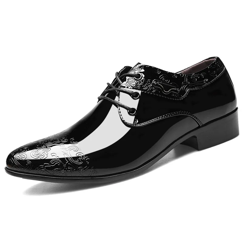 

Mazefeng Brand Oxford Mens Dress Shoes Formal Business Lace-up Full Grain Leather Minimalist Shoes for Men Men Dress Shoes 2021