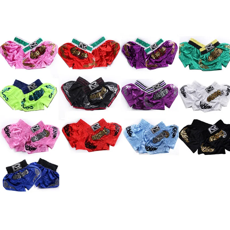 Трусы-боксеры для взрослых и детей свободные шорты тайского бокса вентилируемые