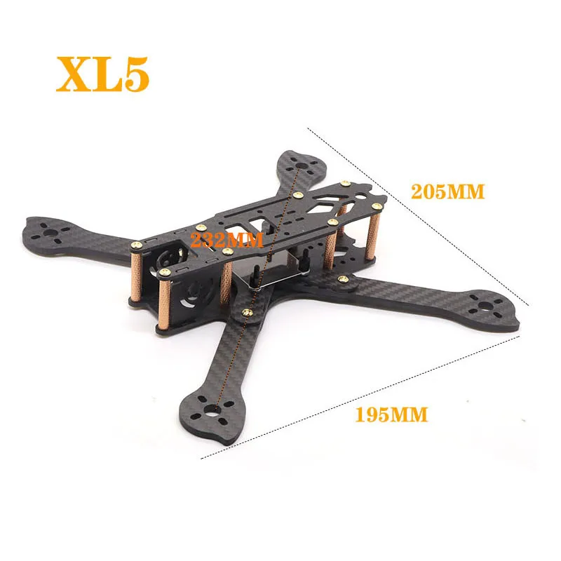 HSKRC 3K Carbon Fiber XL5 V2 232 мм XL6 283 XL7 294 XL8 360 True X 5 6 7 8 дюймов X328 FPV рама для фристайла