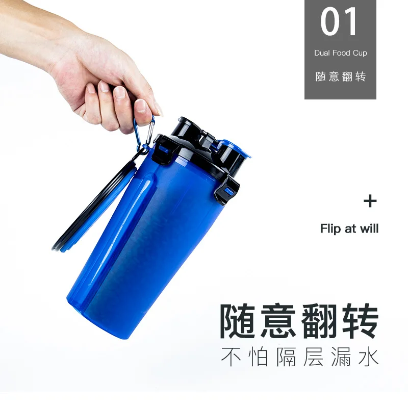 Кота собаки любимчика продукты Портативный за пределами одного чашка для воды из