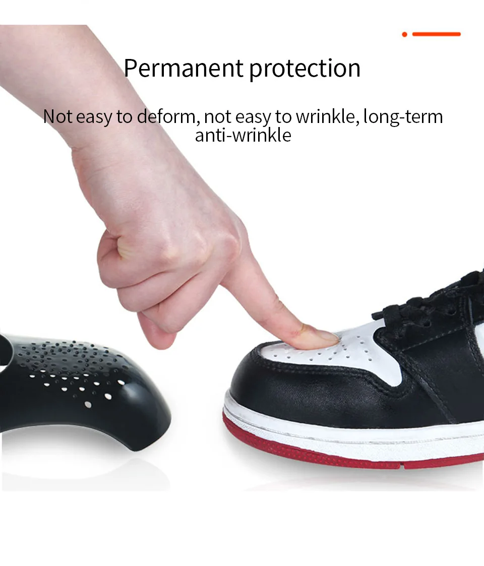 AJ1 shoe shield toe wrinkle and crease proof AF1 Air Force No. 1 shoe shoe shoe shoe shoe toe shield artifact AJ man
