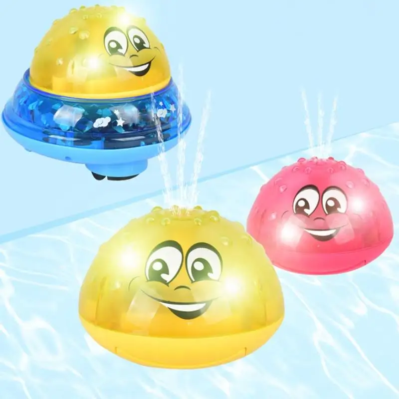 Новые Игрушки для ванны Электрический индукционный спринклер шар с душевой